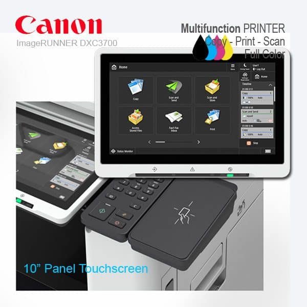 Canon IR Advance C5535i 4 Layar Panel Canon-IRA-DX-C3700